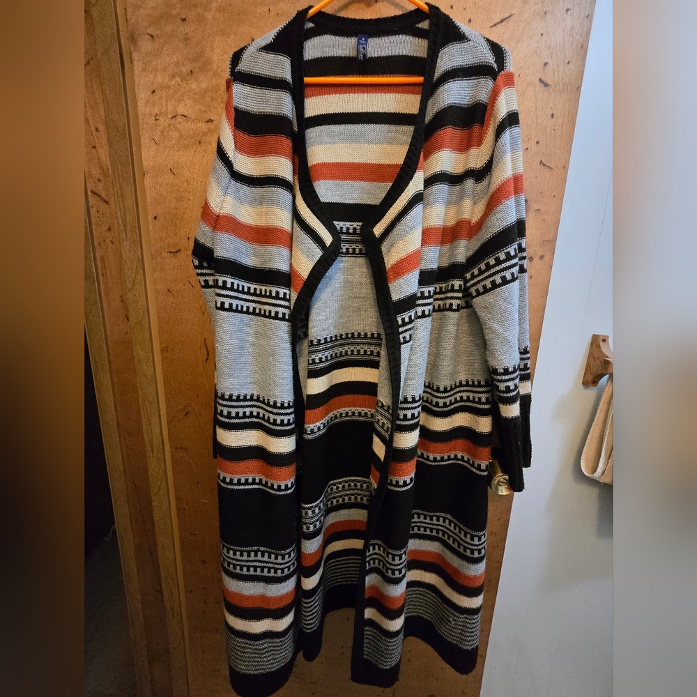 Indigo Women's Cardigan size 1X,